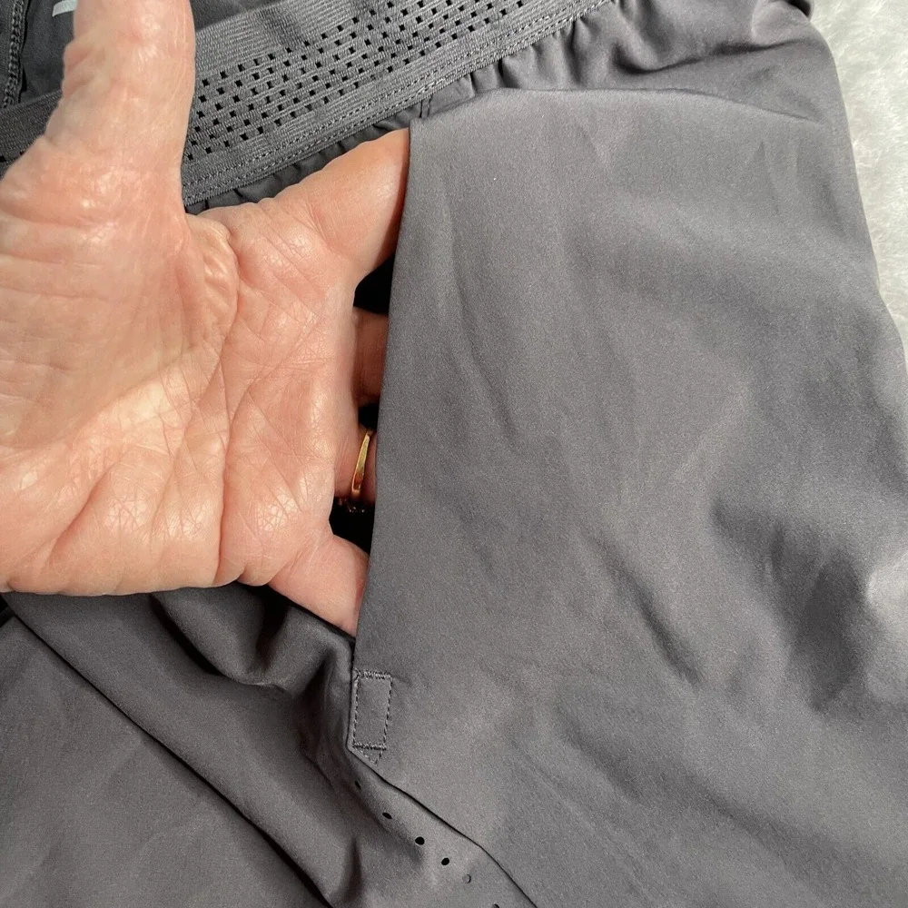 VRST Running Shorts Charcoal Gray 7